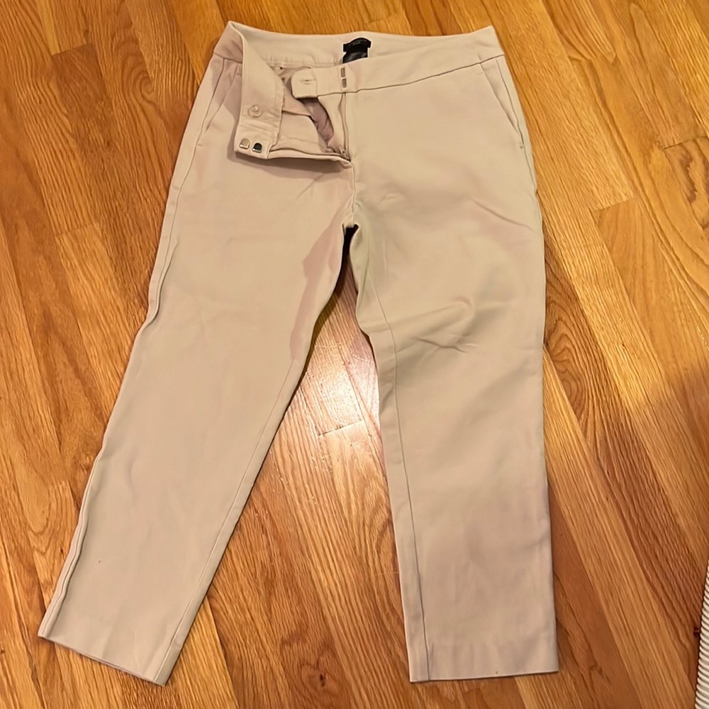 🐙light pink Ann Taylor petite curvy ankle length pants